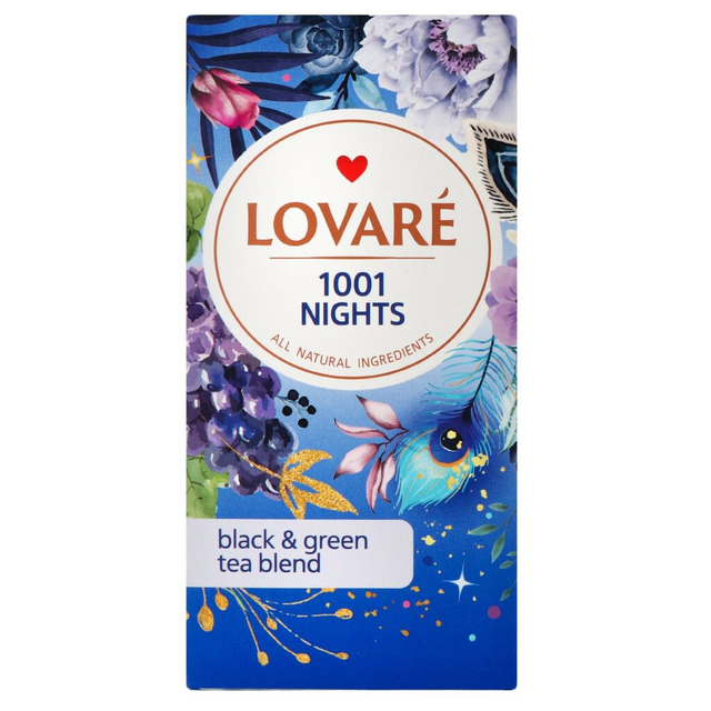 Thé noir et vert 1001 Nights Lovare