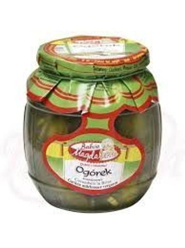 Babcia Magdalena Cornichons fermentés Ogorek kwaszony 640g