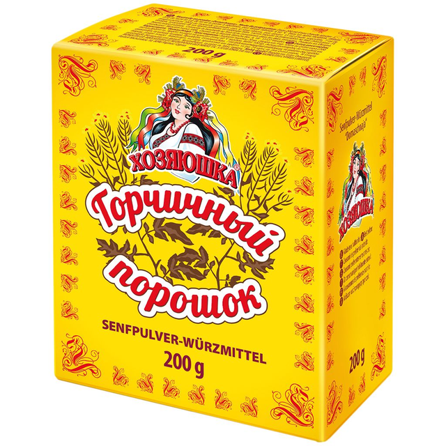 Poudre de moutarde Hosyaushka 200 g