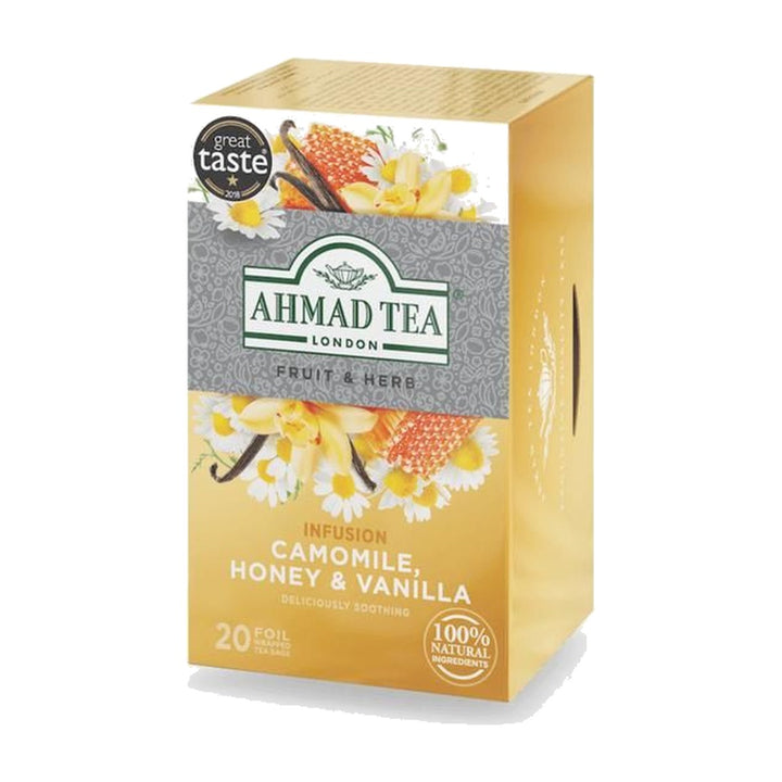Ahmad Tea Infusion camomille et citronnelle 20 sachets