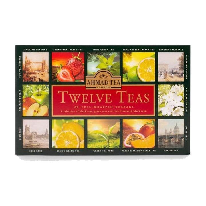 Ahmad Tea Coffret 12 thés assortis 60 sachets