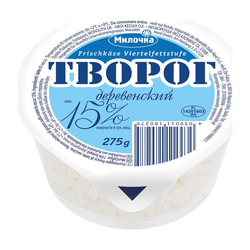 Milochka Tvorog fermier 15 % 275 g