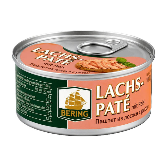 Bering Pâté de saumon au riz 100 g