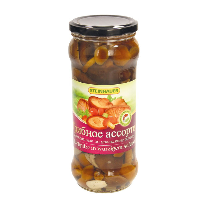 Steinhauer Champignons mixtes marinés 530 g