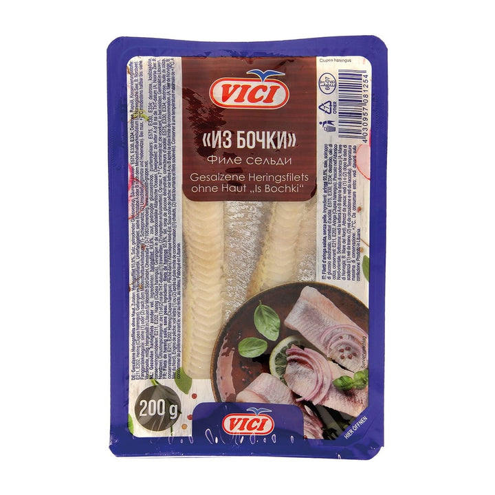 Vici Filets de hareng salés sans peau 200 g