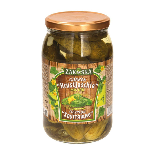Zakuska Concombres marinés à l'aneth 900 ml