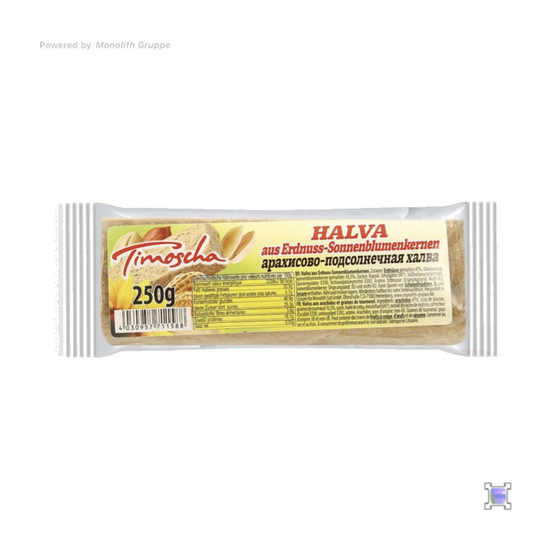 Halva Timoscha aux cacahuètes et tournesol 250 g