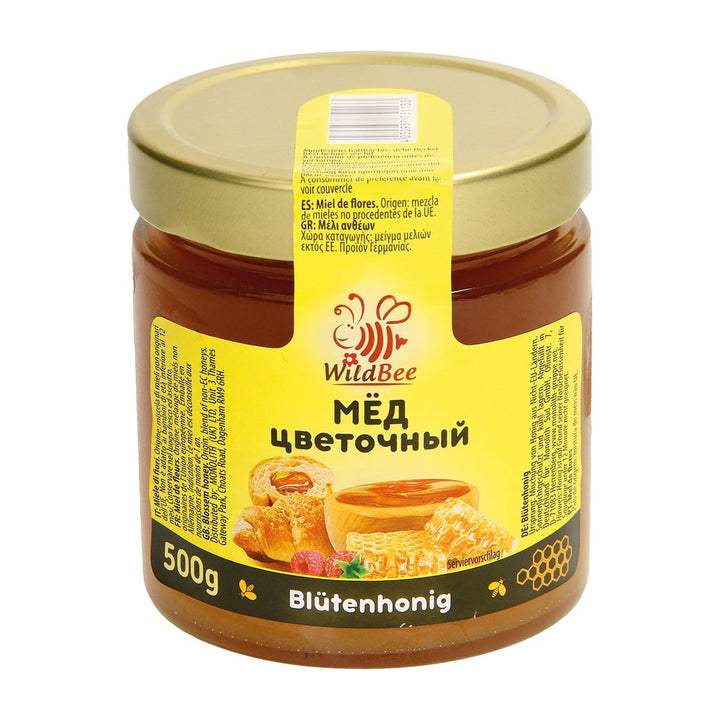 WildBee Miel de fleurs 500 g