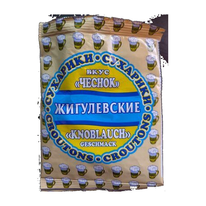 Zhiguljovskie Croûtons goût ail grillé 50 g
