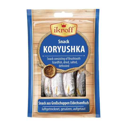 IKROFF Snack de poisson-lézard séché et salé