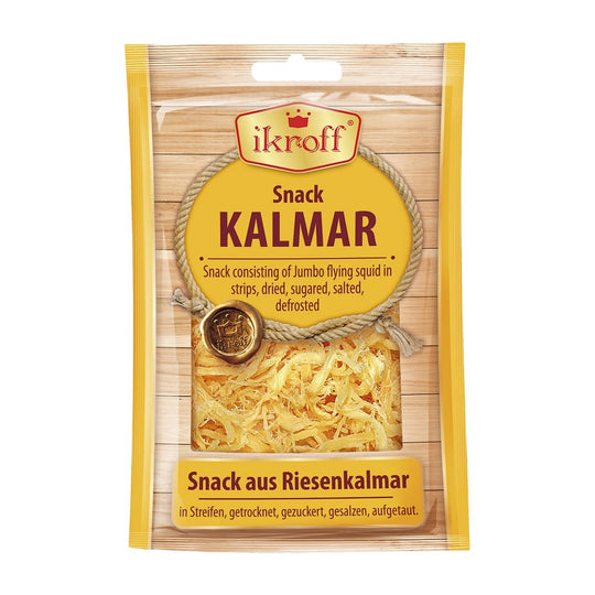 IKROFF Lamelles de calmar géant séchées sucrées-salées