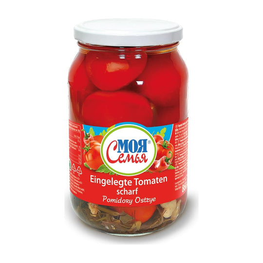 Moja Semja Tomates marinées épicées 860 g
