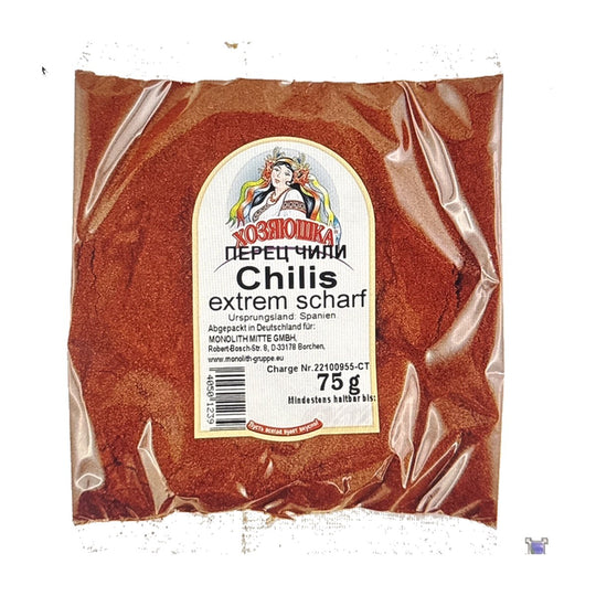 Chili moulu extra fort 75 g