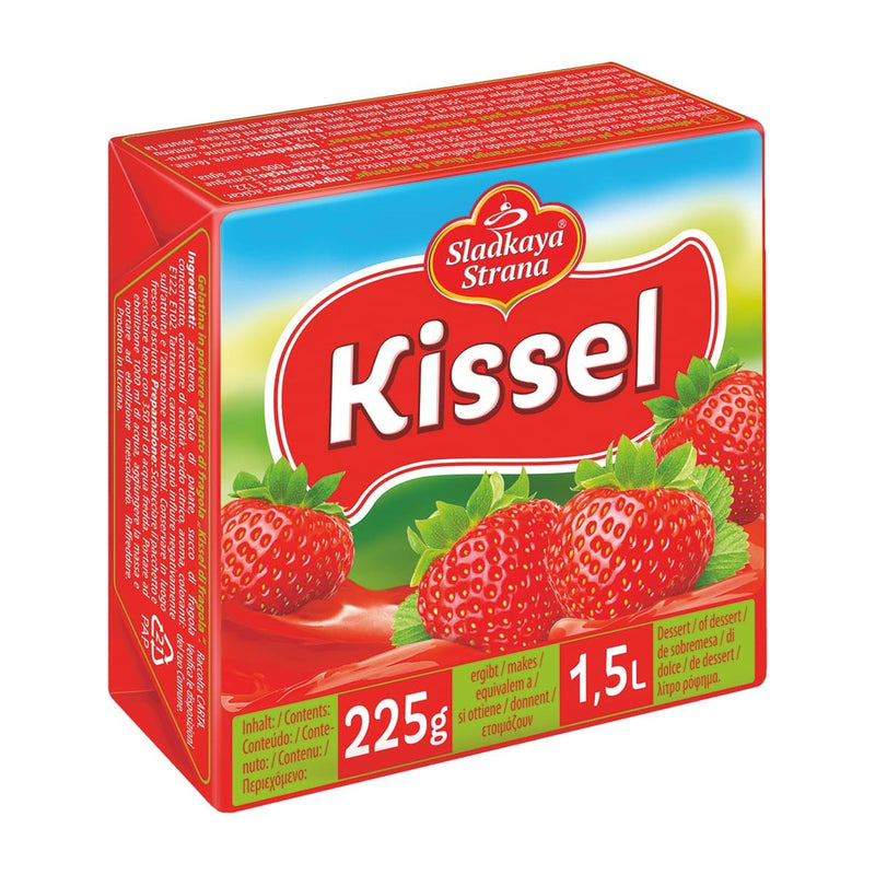 Sladkaya Strana Kissel en poudre goût fraise 225 g