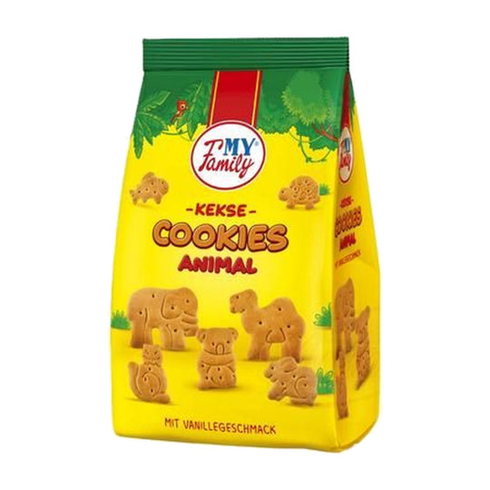 My Family Biscuits en forme d'animaux à la vanille