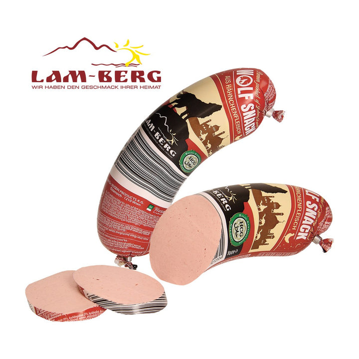 Lam-Berg Saucisse de poulet halal Wolf Snack 400 g