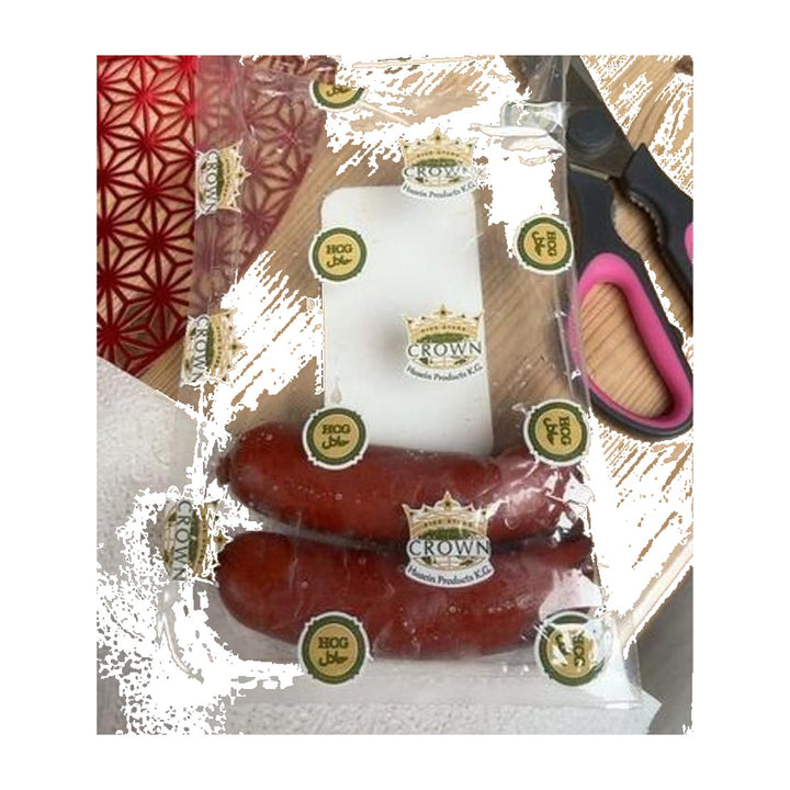 Crown Saucisses Kawkazskie halal 450 g