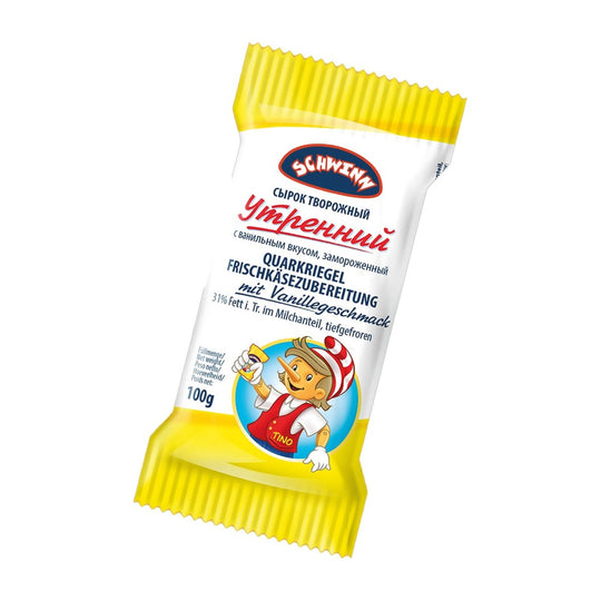 Buratino Schwinn Barre au fromage frais vanille 100 g