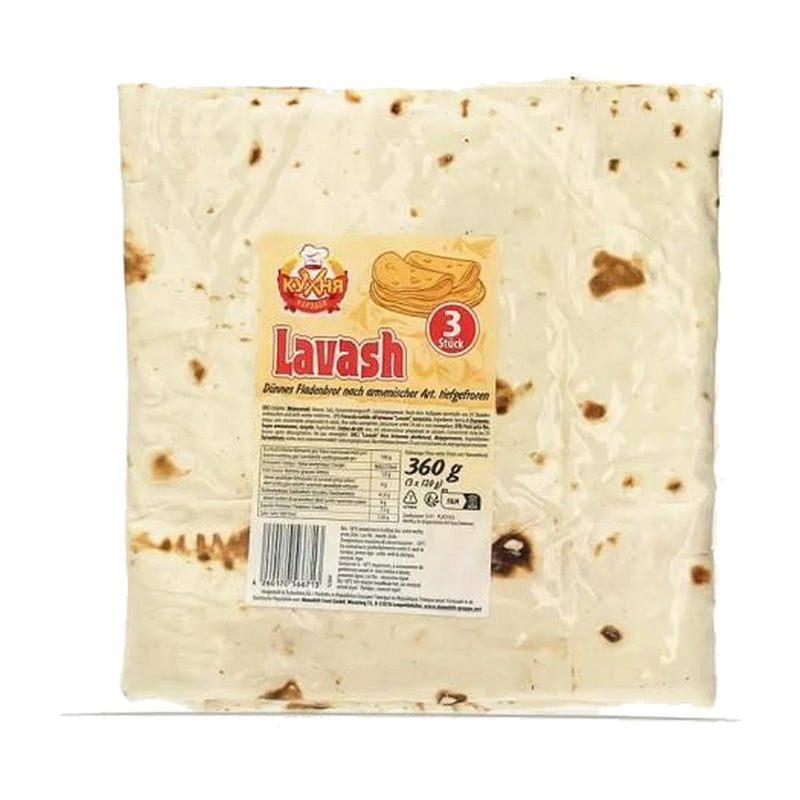 Lavash arménien fin 3 pièces 360 g