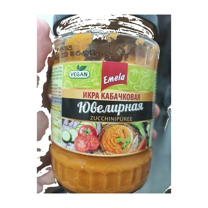 Caviar de courgettes Juvelirnaya 580 ml