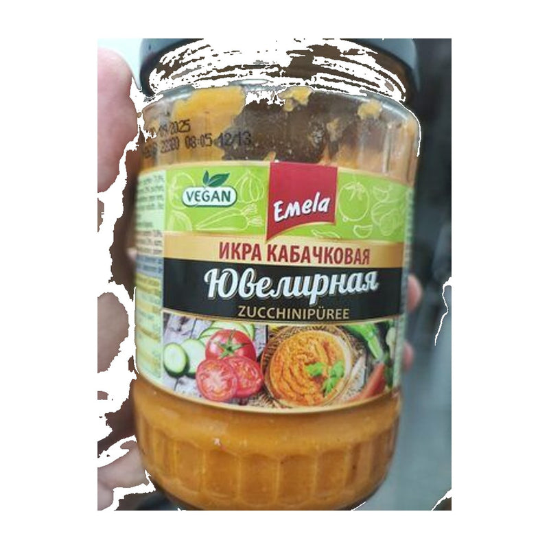 Caviar de courgettes Juvelirnaya 580 ml