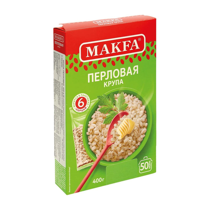 Makfa Orge perlé en sachets cuisson 400 g
