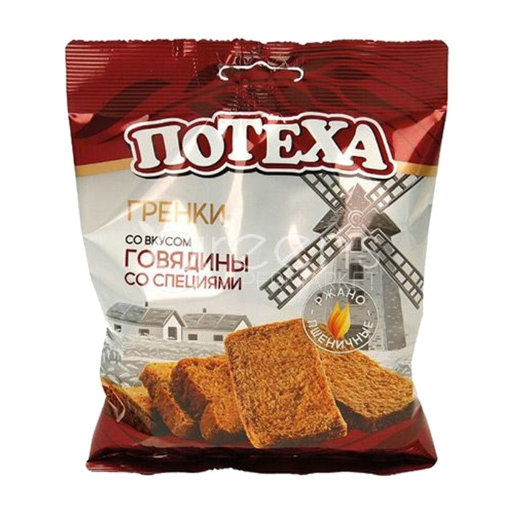 Potecha Croûtons de seigle goût bœuf 80 g