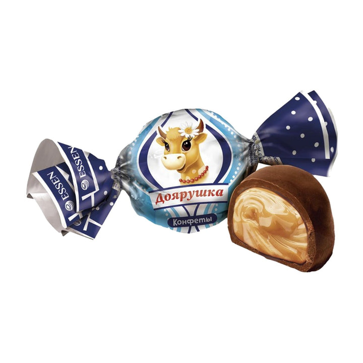 Essen Bonbons Dojaruschka caramel et chocolat 100 g
