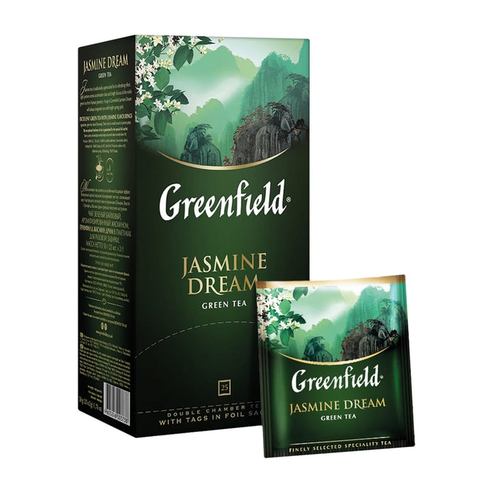 Greenfield Thé vert Jasmine Dream 25 sachets