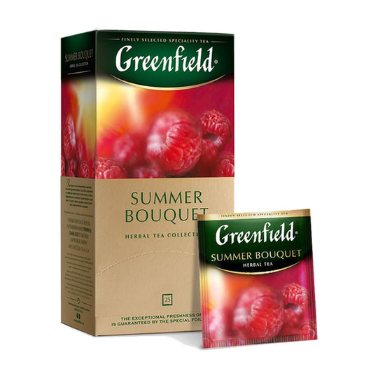 Greenfield Thé noir Summer Bouquet 25 sachets