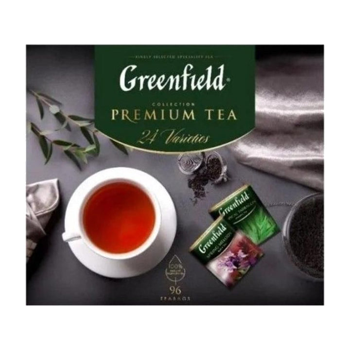 Greenfield Coffret de thés assortis 96 sachets