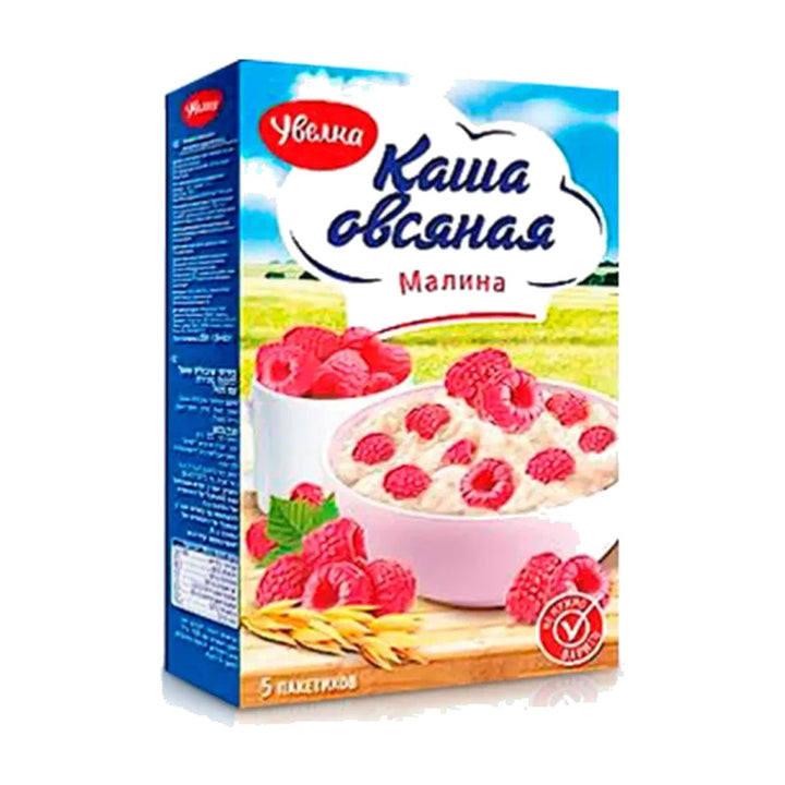 Uvelka Porridge d'avoine à la framboise 5 × 40 g