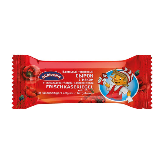 Buratino Schwinn Barre au fromage frais au pavot 45 g