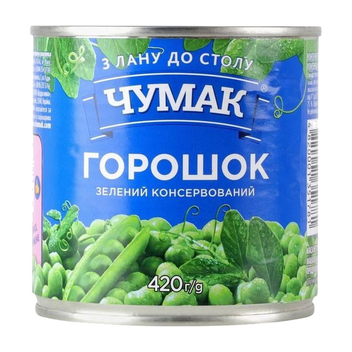 Chumak Petits pois en conserve 420 g