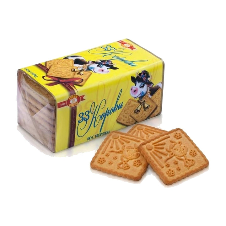 KhBF Biscuits 33 vaches goût fromage blanc 180 g