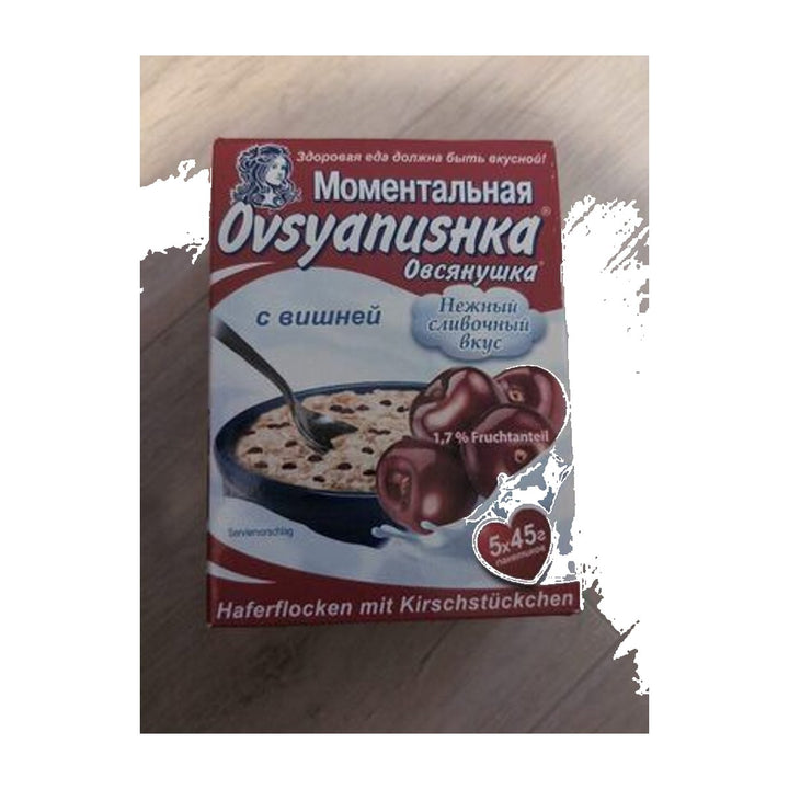 Ovsyanushka Flocons d'avoine à la cerise 225 g
