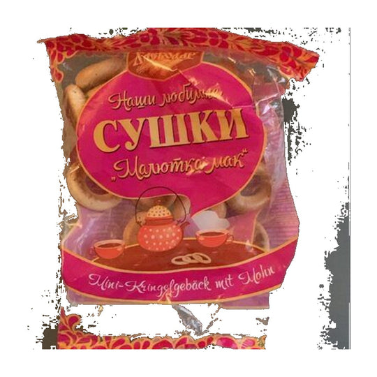 Hlebodar Mini kringle au pavot Maljutka 220 g