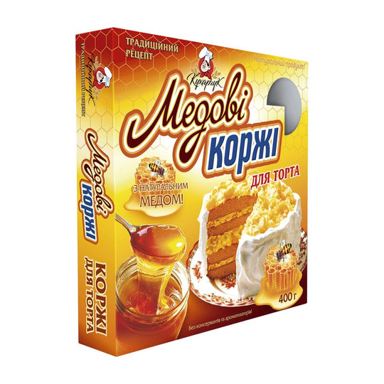 KUCHARCHUK Fond de gâteau au miel 400 g