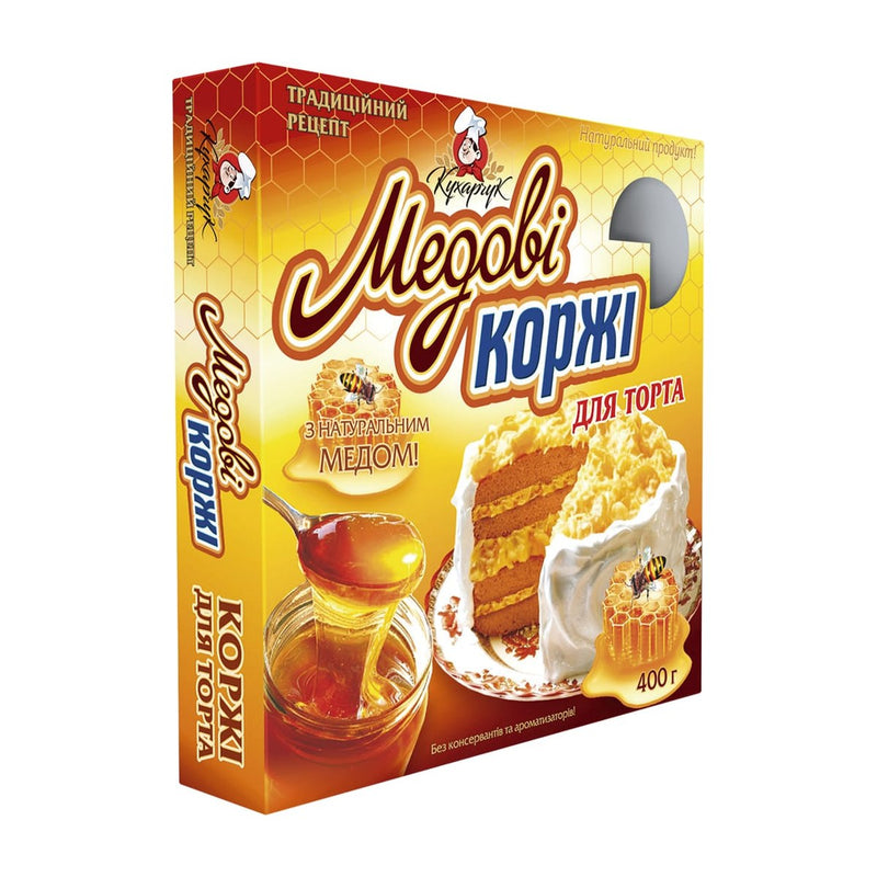 KUCHARCHUK Fond de gâteau au miel 400 g