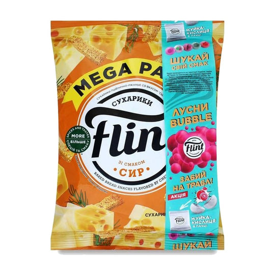 Flint Bâtonnets de pain goût fromage 110 g