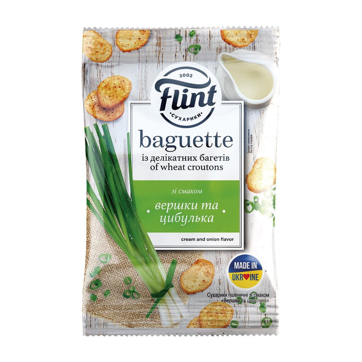 Flint Croûtons de blé crème et oignon 60 g