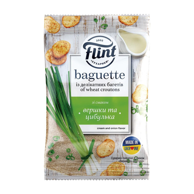Flint Croûtons de blé crème et oignon 60 g