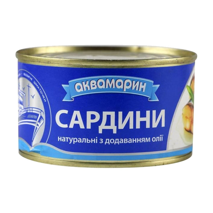 Akvamarin Sardines à l'huile 230 g