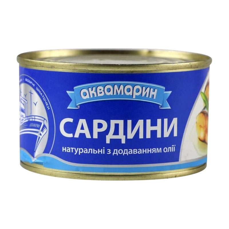 Akvamarin Sardines à l'huile 230 g