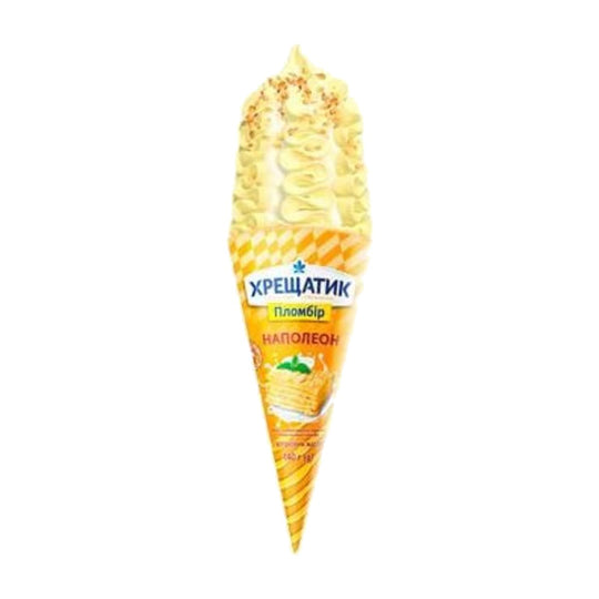 Kreshatik Glace plombir Napoléon en cornet 140 g