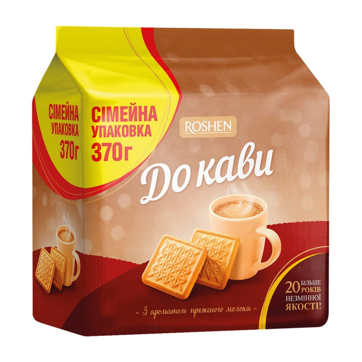 Roshen Biscuits au lait pour le café 370 g