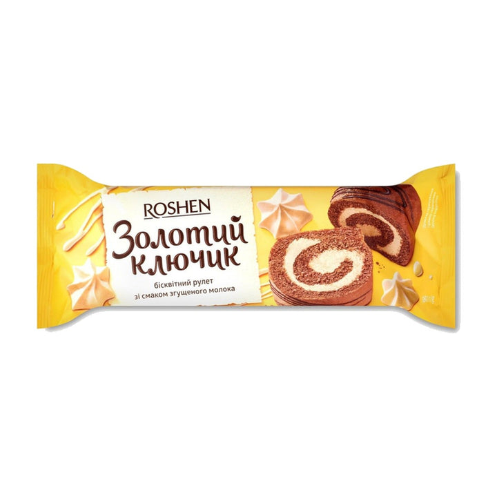 Roshen Roulé Golden Key au lait concentré 180 g