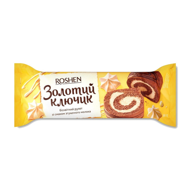 Roshen Roulé Golden Key au lait concentré 180 g