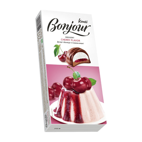 Konti Biscuits dessert Bonjour à la cerise 232 g