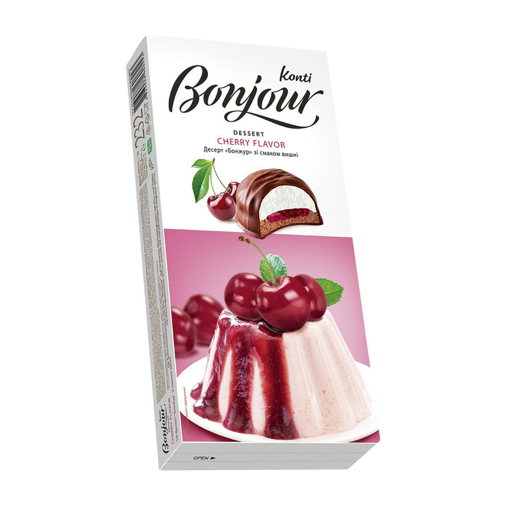 Konti Biscuits dessert Bonjour à la cerise 232 g